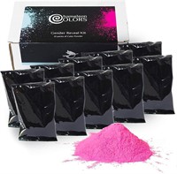 CHAMELEON COLOUR POWDER Gender reveal black out