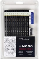 New Tombow 51523 MONO Drawing Pencil, Assorted