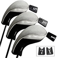 New Andux 3pcs/Set Golf 460cc Driver Wood Head