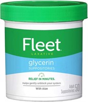Fleet Glycerin Suppositories Adult