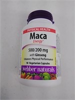 New Webber naturals Maca energy 500/200 mg, 90