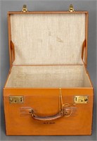 Vintage T. Anthony Leather Train Case / Box