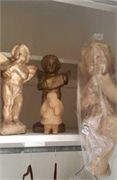 Paper mache' cherub lot