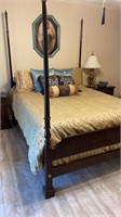 Queen size bed , mattress is free with bed