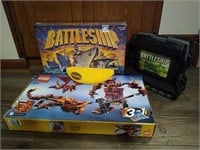Battleship, Lego's and Bananagram Game / Toys
