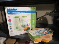 Beaba 4 in 1 steam cooker blender with storage