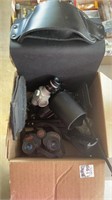 Gun parts and binoculars