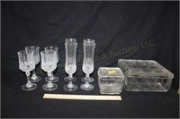 Stemware & Refrigerator Covered Dishes