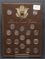 Lincoln Coin Collection in Presentation Board