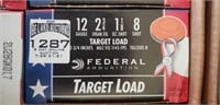 12ga shotgun 2 3/4" 1 1/8 oz 8 shot Target Load