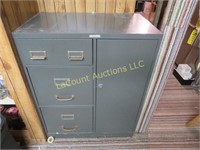 metal file storage cabinet locking door safe
