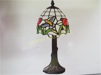 mini stained glass tiffany style lamp