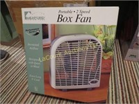 small box fan 2 speed new in box