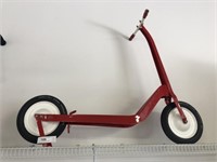Red Hamilton Steel Products Scooter