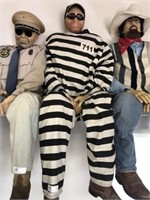 Convict Wooden and Foam Mannequin
