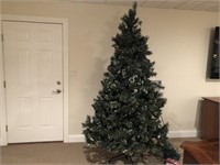 7' Artificial White Pine Christmas Tree