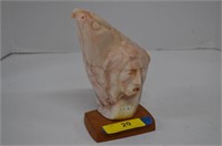 Native American Carved Marble Signed A.P. Martinez