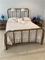 Antique Brass Double Bed