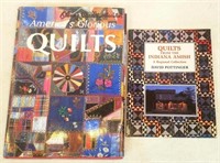 2 Quilt books including, "America's Glorious....