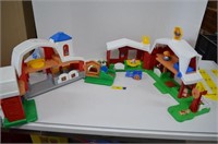 Two Fisher Price Play Sets One Complete w/Figures
