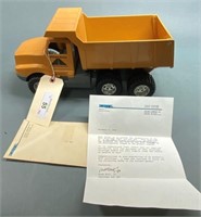 Ertl Prototype Navstar Dump Truck