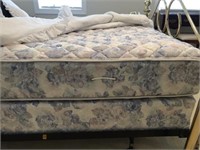 Double Box Spring and Mattress