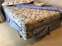 Double Box Spring and Mattress