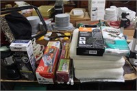 RV Items to Include Electric Adapters, Chock,