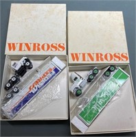 2 - Winross Diecast Tractor Trailers