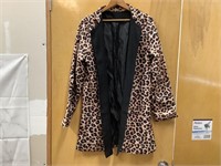 Leopard Print Jacket -Large