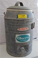 Vintage Gott Gotkool Galvanized Cooler