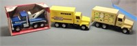 Nylint Wrecker & 2 - Box Trucks