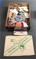 Large Lot of Collectible Buttons & Pins