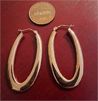 14k Rose Gold Earrings 3.0 G