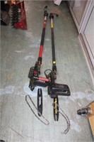 2 Electric Pole Saws & More