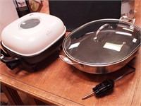 Two new kitchen items: Cuisinart electric skillet
