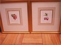 Two framed watercolors by Wayne Waldron: one