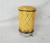 Vintage Tin W/ Dispenser On The Bottom Coffee