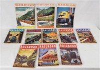 Lot Of 1950s Era Railroad Magazines