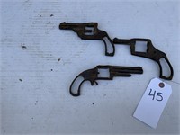 Vintage Metal Pistols