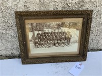 Framed Army Group Picture