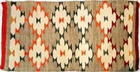 Navajo Woven Rug / Saddle Blanket