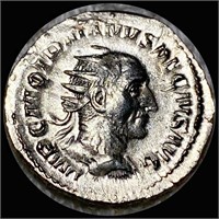 249-251 AD Trajan Decius Silver Antoninianus UNC
