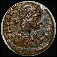 379-395 AD Theodosius Bronze Follis NEARLY UNC