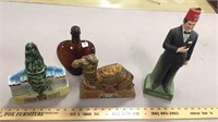 Decanters - Shriners, Tall Cedars of Lebanon,