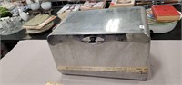 Vintage Aluminum Bread Box