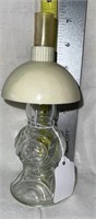 Lander oil lamp with shade perfume bottle