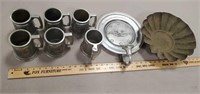 Pewter Tankards, Wall Mount and more