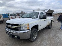 2008 CHEVROLET 2500HD W/ SWISS ALUMINUM BED & SLID