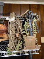 pump and wagon wheel well Decour